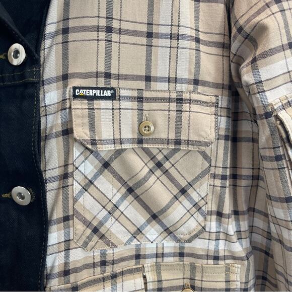 CAT X Reclaimed LA  Mens Reversible Utility Jacket Urban Outfitters UNISEX - Picture 5 of 16